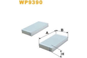 Wix Filters Φίλτρο, Αέρας Εσωτερικού Χώρου - WP9390