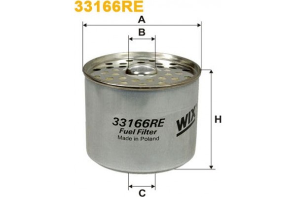 Wix Filters Φίλτρο Καυσίμου - 33166RE