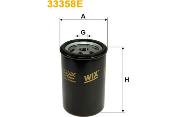 Wix Filters Φίλτρο Καυσίμου - 33358E