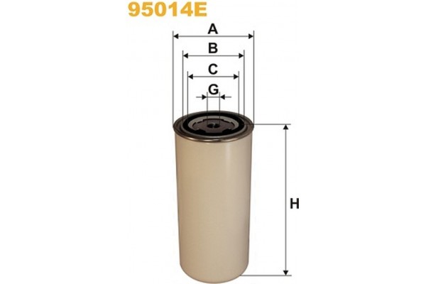 Wix Filters Φίλτρο Καυσίμου - 95014E Wix Filters Φίλτρο Καυσίμου - 95014E