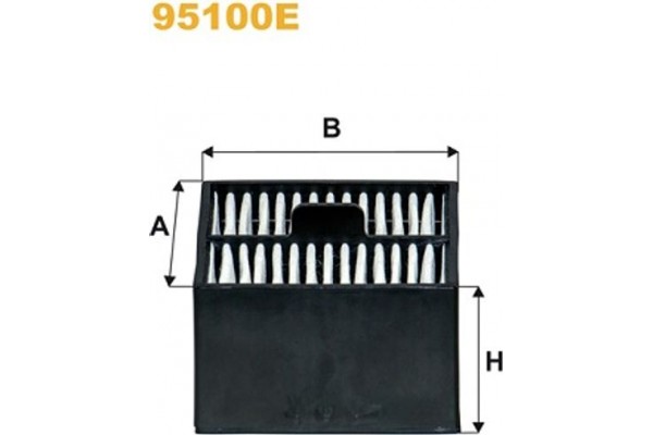 Wix Filters Φίλτρο Καυσίμου - 95100E