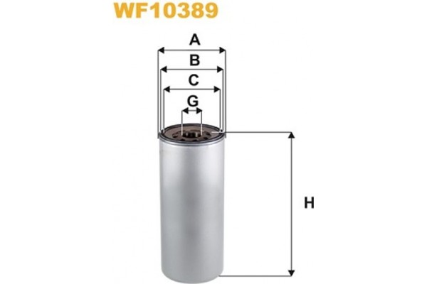 Wix Filters Φίλτρο Καυσίμου - WF10389