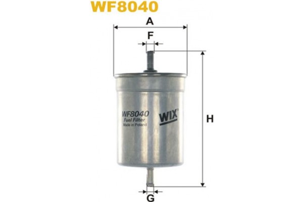 Wix Filters Φίλτρο Καυσίμου - WF8040