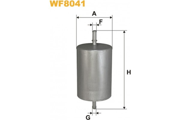 Wix Filters Φίλτρο Καυσίμου - WF8041 Wix Filters Φίλτρο Καυσίμου - WF8041