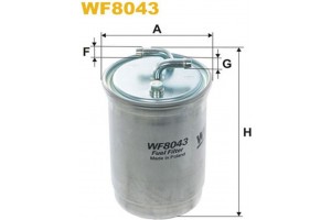 Wix Filters Φίλτρο Καυσίμου - WF8043