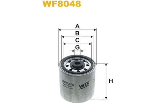 Wix Filters Φίλτρο Καυσίμου - WF8048