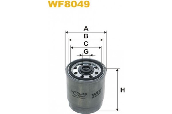 Wix Filters Φίλτρο Καυσίμου - WF8049