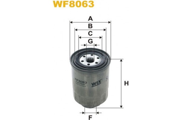 Wix Filters Φίλτρο Καυσίμου - WF8063