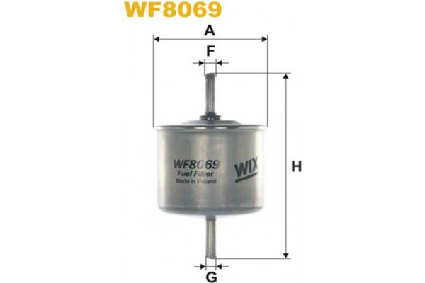 Wix Filters Φίλτρο Καυσίμου - WF8069