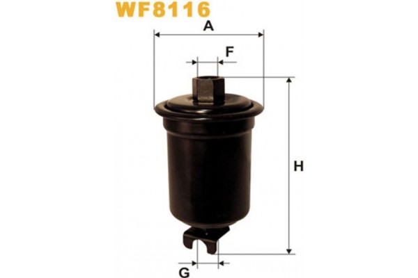 Wix Filters Φίλτρο Καυσίμου - WF8116