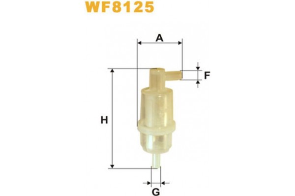 Wix Filters Φίλτρο Καυσίμου - WF8125