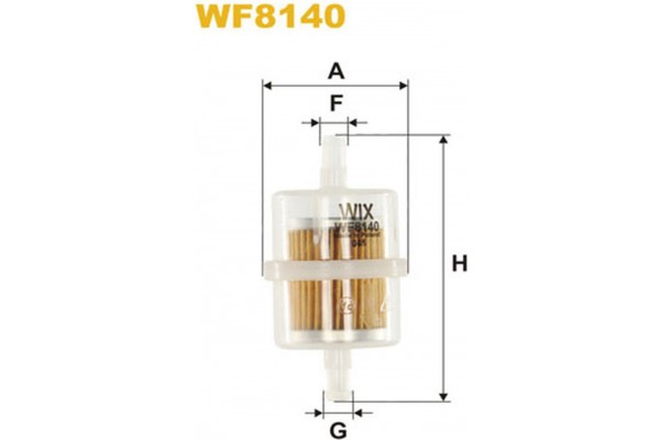 Wix Filters Φίλτρο Καυσίμου - WF8140 Wix Filters Φίλτρο Καυσίμου - WF8140