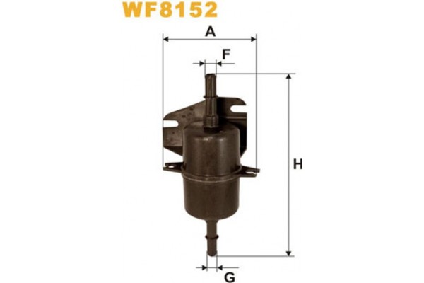 Wix Filters Φίλτρο Καυσίμου - WF8152