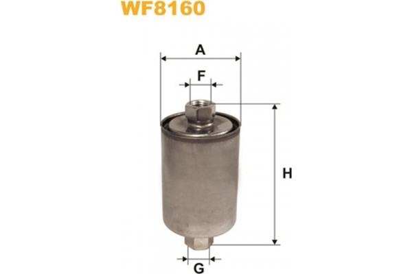 Wix Filters Φίλτρο Καυσίμου - WF8160