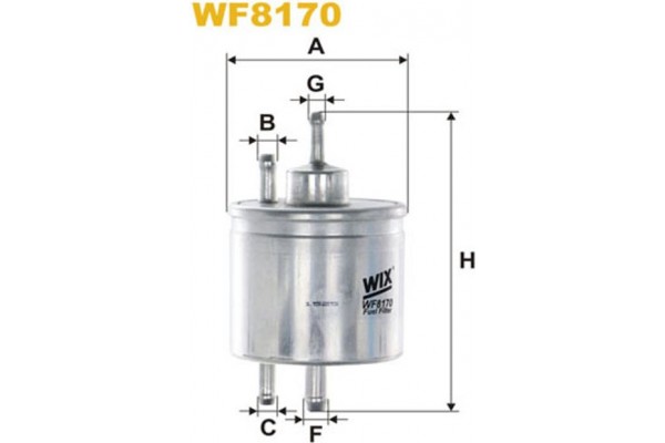 Wix Filters Φίλτρο Καυσίμου - WF8170