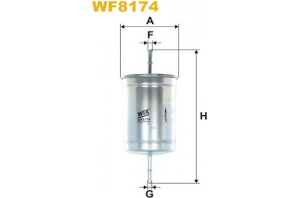 Wix Filters Φίλτρο Καυσίμου - WF8174