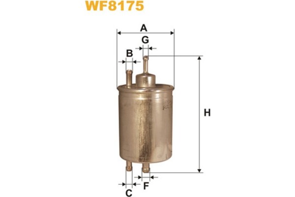 Wix Filters Φίλτρο Καυσίμου - WF8175