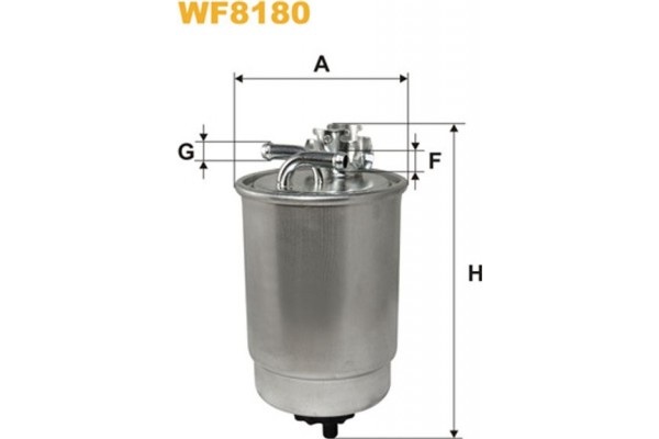 Wix Filters Φίλτρο Καυσίμου - WF8180