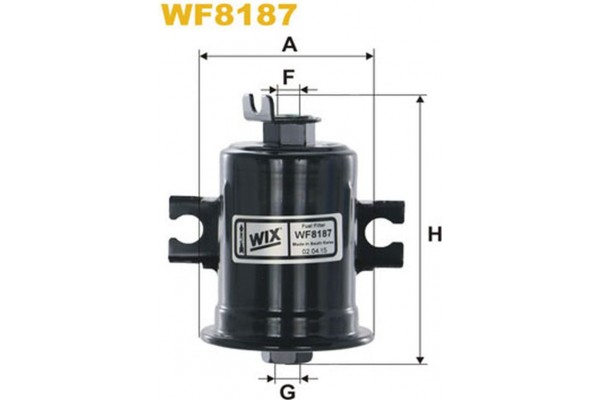 Wix Filters Φίλτρο Καυσίμου - WF8187 Wix Filters Φίλτρο Καυσίμου - WF8187