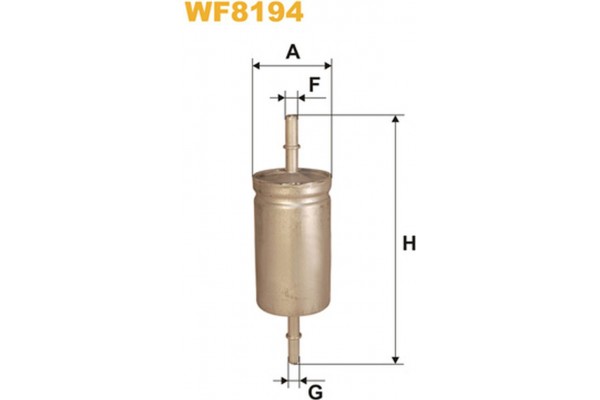 Wix Filters Φίλτρο Καυσίμου - WF8194 Wix Filters Φίλτρο Καυσίμου - WF8194