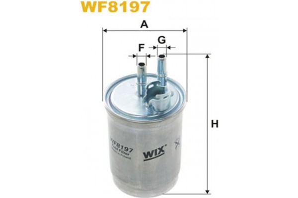 Wix Filters Φίλτρο Καυσίμου - WF8197