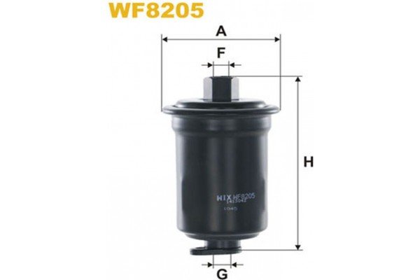 Wix Filters Φίλτρο Καυσίμου - WF8205 Wix Filters Φίλτρο Καυσίμου - WF8205