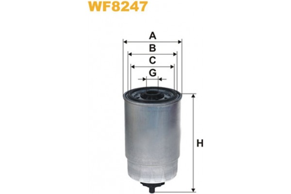 Wix Filters Φίλτρο Καυσίμου - WF8247