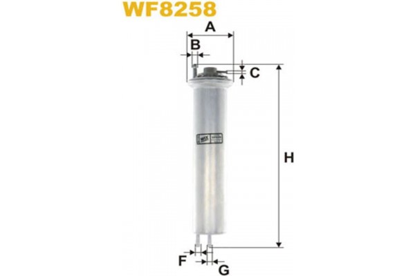 Wix Filters Φίλτρο Καυσίμου - WF8258