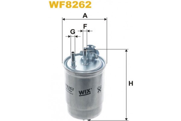 Wix Filters Φίλτρο Καυσίμου - WF8262 Wix Filters Φίλτρο Καυσίμου - WF8262