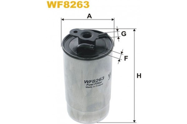 Wix Filters Φίλτρο Καυσίμου - WF8263 Wix Filters Φίλτρο Καυσίμου - WF8263