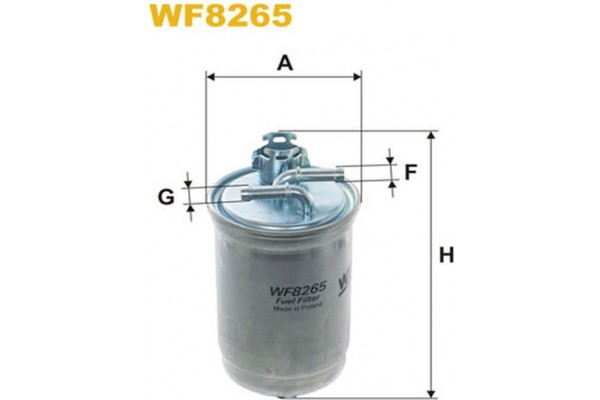 Wix Filters Φίλτρο Καυσίμου - WF8265 Wix Filters Φίλτρο Καυσίμου - WF8265