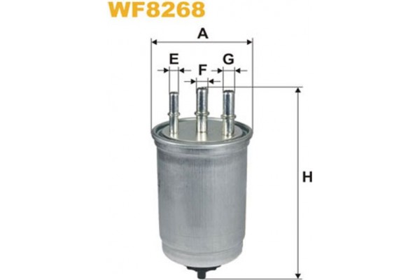 Wix Filters Φίλτρο Καυσίμου - WF8268