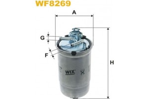 Wix Filters Φίλτρο Καυσίμου - WF8269