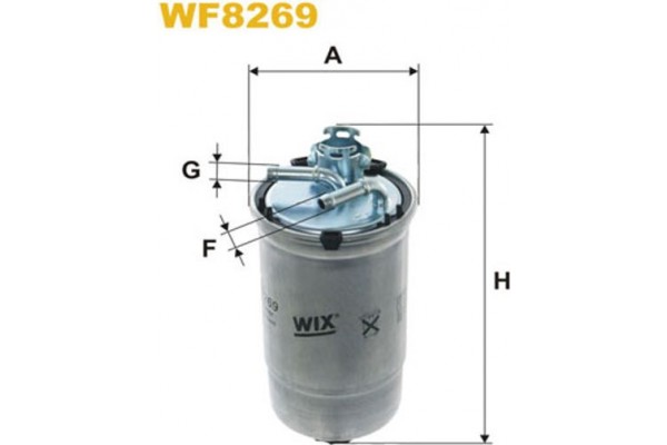 Wix Filters Φίλτρο Καυσίμου - WF8269