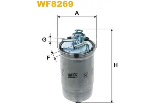 Wix Filters Φίλτρο Καυσίμου - WF8269 Wix Filters Φίλτρο Καυσίμου - WF8269