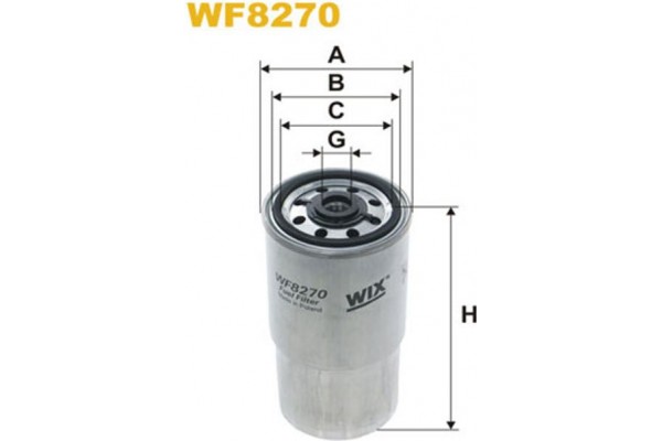 Wix Filters Φίλτρο Καυσίμου - WF8270