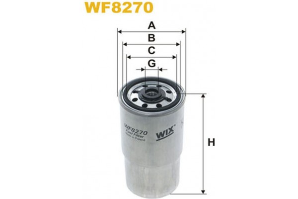 Wix Filters Φίλτρο Καυσίμου - WF8270 Wix Filters Φίλτρο Καυσίμου - WF8270