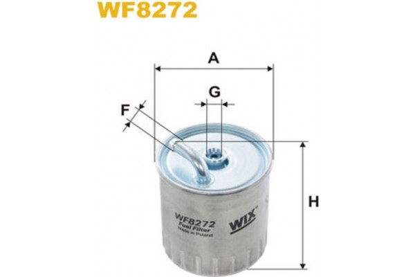 Wix Filters Φίλτρο Καυσίμου - WF8272