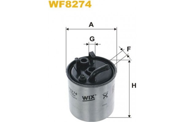 Wix Filters Φίλτρο Καυσίμου - WF8274