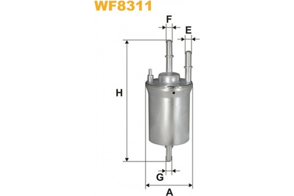 Wix Filters Φίλτρο Καυσίμου - WF8311 Wix Filters Φίλτρο Καυσίμου - WF8311