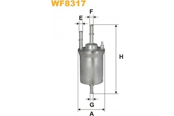 Wix Filters Φίλτρο Καυσίμου - WF8317