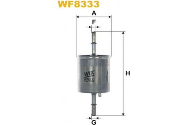 Wix Filters Φίλτρο Καυσίμου - WF8333