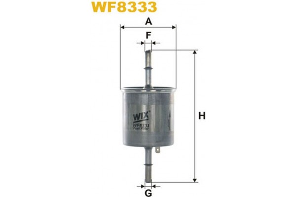 Wix Filters Φίλτρο Καυσίμου - WF8333