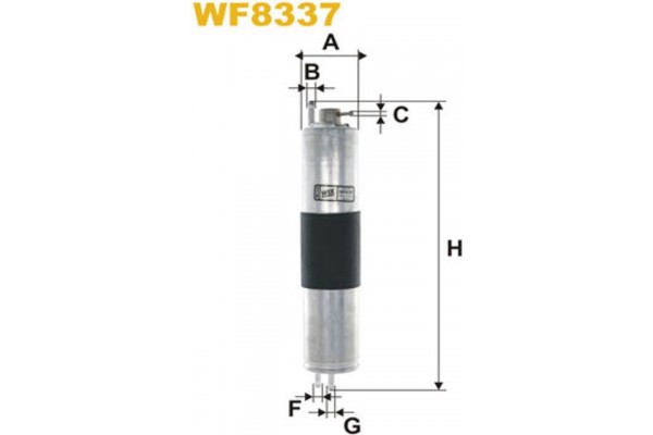 Wix Filters Φίλτρο Καυσίμου - WF8337