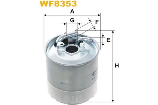 Wix Filters Φίλτρο Καυσίμου - WF8353