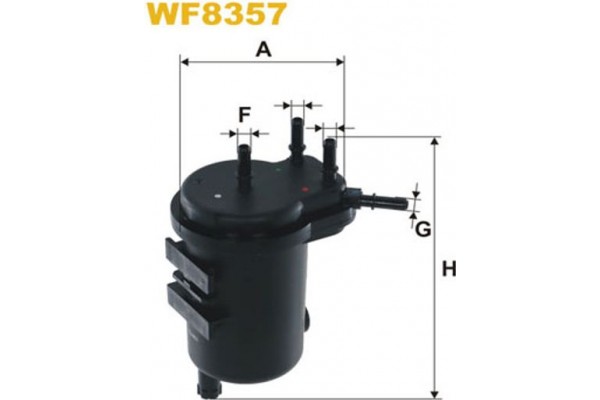 Wix Filters Φίλτρο Καυσίμου - WF8357