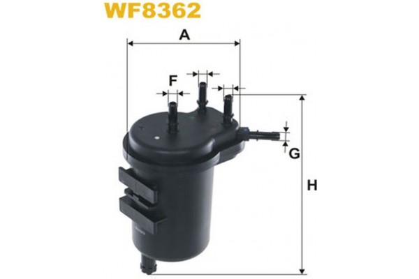 Wix Filters Φίλτρο Καυσίμου - WF8362 Wix Filters Φίλτρο Καυσίμου - WF8362