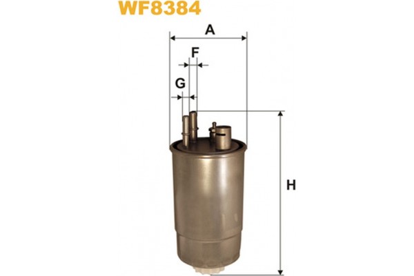 Wix Filters Φίλτρο Καυσίμου - WF8384 Wix Filters Φίλτρο Καυσίμου - WF8384
