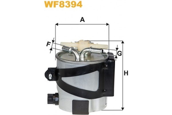 Wix Filters Φίλτρο Καυσίμου - WF8394 Wix Filters Φίλτρο Καυσίμου - WF8394
