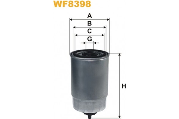 Wix Filters Φίλτρο Καυσίμου - WF8398